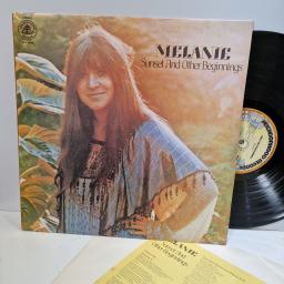 MELANIE Sunset and other beginnings 12" vinyl LP. NBH69168