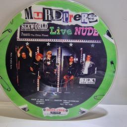 MURDERERS / THE JERKOFFS Murderers / The Jerkoffs 12" picture disc LP. #104