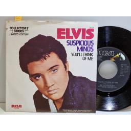 ELVIS PRESLEY Suspicious minds 7" limited edition single. PB-11103