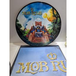 MOB RULES Temple of Two Suns 12" limited edition picture disc LP. LMP 0011-025 Pic LP