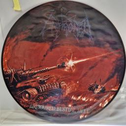 ENTHRONED Armoured Bestial Hell 12" limited edition picture disc LP. D-00094