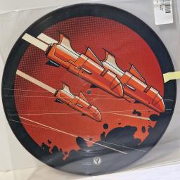 THE GNAT + MAD LINE Droppin' Bombs 12" picture disc EP. HD4