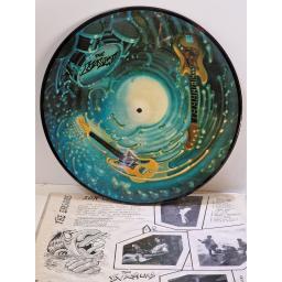 THE EVASIONS Son Of Surf 12" picture disc LP. S-1000