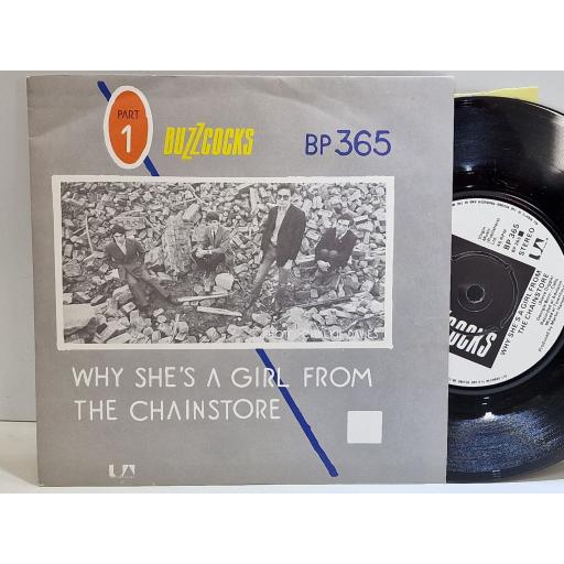 BUZZCOCKS Are Everything / Why She's A Girl From The Chainstore 7" single. BP365