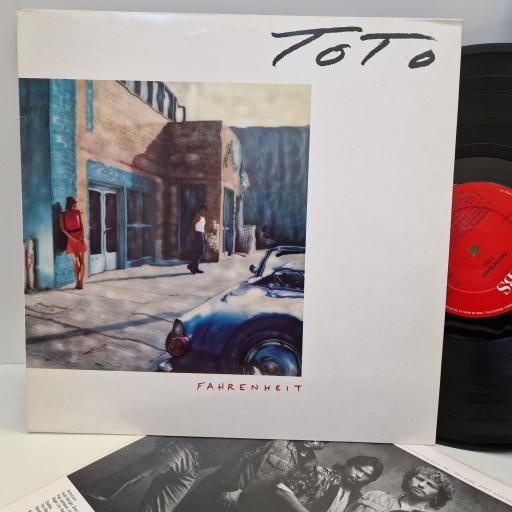 TOTO Fahrenheit 12" vinyl LP. CBS57091