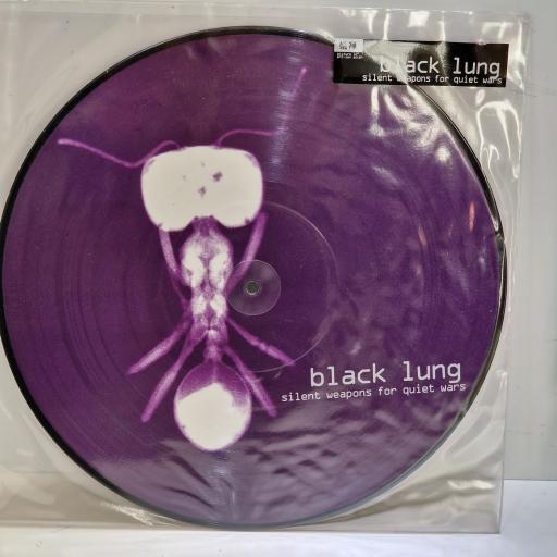 BLACK LUNG Silent weapons for quiet wars 12" limited edition picture disc LP. ACT84