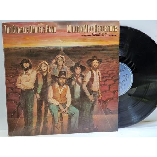 THE CHARLIE DANIELS BAND Million Mile Reflections 12" vinyl LP. EPC83446
