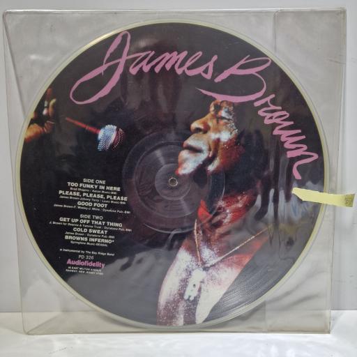 JAMES BROWN James Brown 12" picture disc LP. PD326