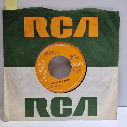 DAVID BOWIE Hang on to yourself / John, I'm only dancing 7" single. RCA2263