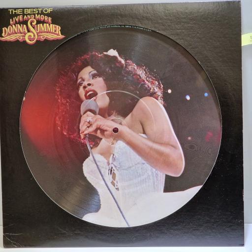 DONNA SUMMER The best of live and more Donna Summer 12" picture disc LP. NBPIX7119