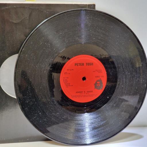 PETER TOSH Johnny B. Goode 10" single. 10RIC115
