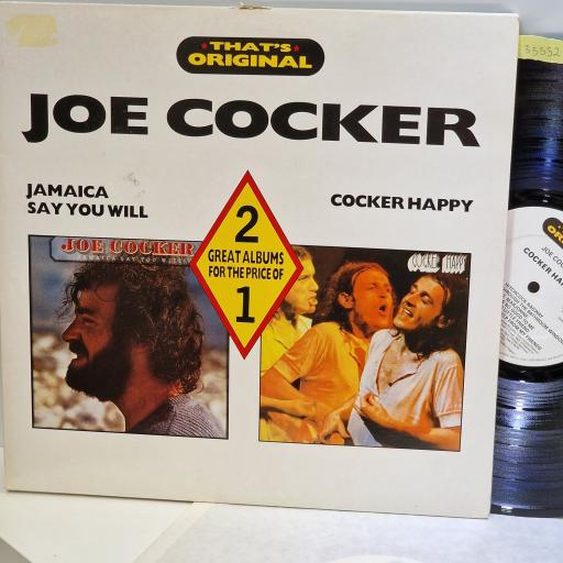 JOE COCKER Jamaica say you will / Cocker happy 2x12" vinyl LP. TFOLP4