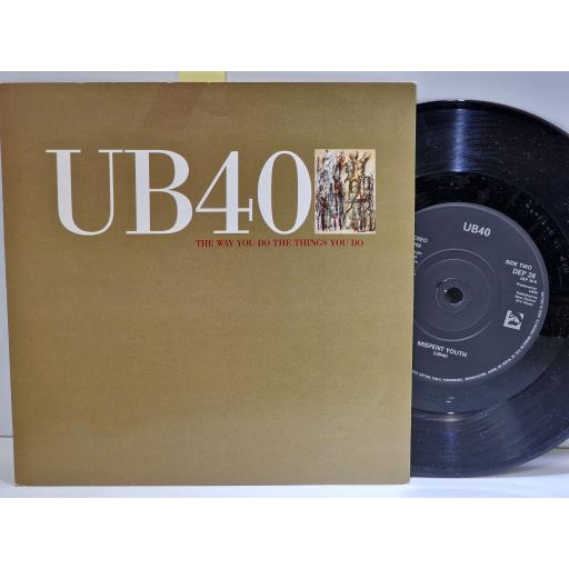 UB40 The way you do the things you do 7" single. DEP38