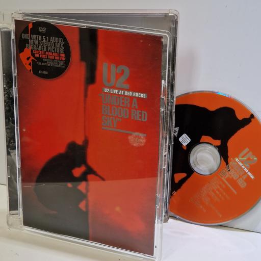 U2 Live at Red Rocks- Under a blood red sky DVD-VIDEO. 602517649682