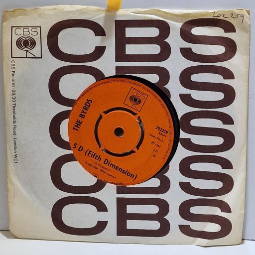 THE BYRDS 5 D (Fifth Dimension) 7" single. 202259