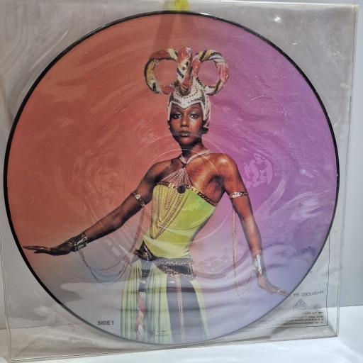 AMII STEWART Knock on wood 12" picture disc single. PRP7736