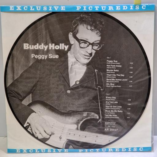 BUDDY HOLLY Peggy Sue 12" picture disc LP. AR30027