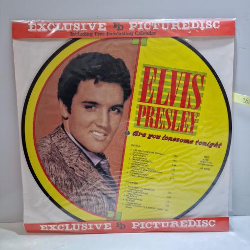 ELVIS PRESLEY Are you lonesome tonight 12" picture disc LP. AR30090