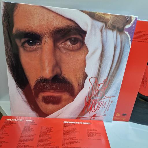 FRANK ZAPPA Sheik yerbouti 2x12" vinyl LP. ZR3859-1