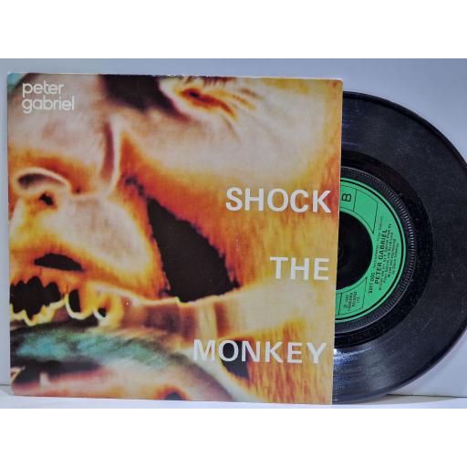 PETER GABRIEL Shock the monkey 7" single. SHOCK1