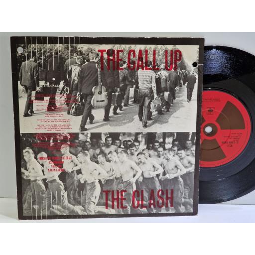 THE CLASH The Call Up 7" single. CBS9339