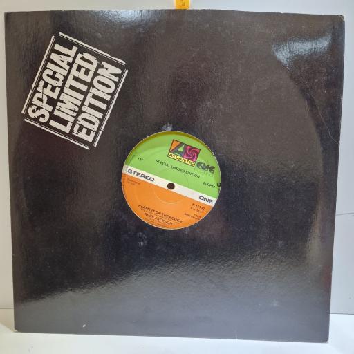 MICK JACKSON Blame it on the boogie 12" limited edition single. K11102