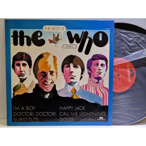 THE WHO The best of The Who volume 2 12" vinyl LP. 184152