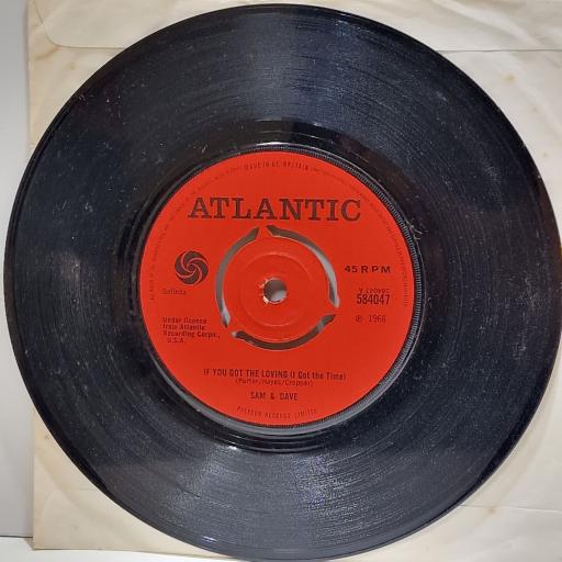 SAM AND DAVE Said If you've got the loving (I got the time) 7" single. 584047