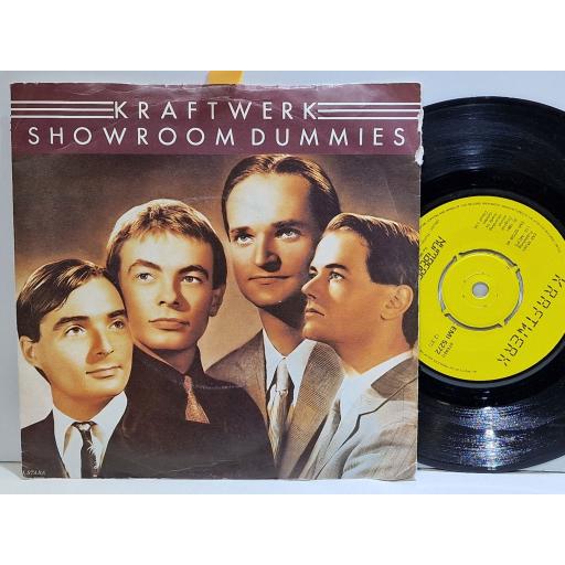 KRAFTWERK Showroom dummies 7" single. EMI5272