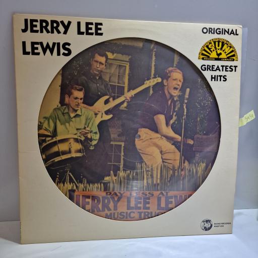 JERRY LEE LEWIS Original greatest hits 12" picture disc LP. RNDF255