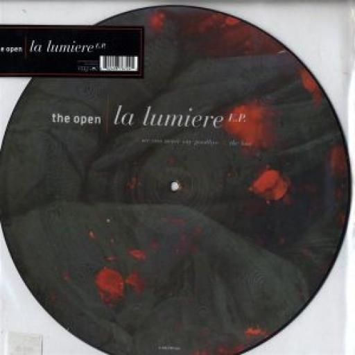THE OPEN La Lumiere E.P. 12" picture disc EP. 9876724