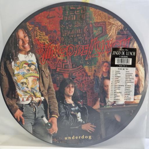 JINGO DE LUNCH Underdog 12" picture disc LP. 848235-1