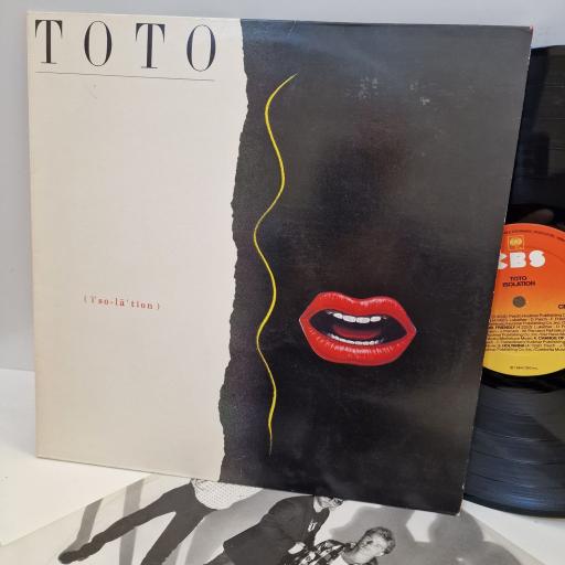 TOTO Isolation 12" vinyl LP. CBS86305