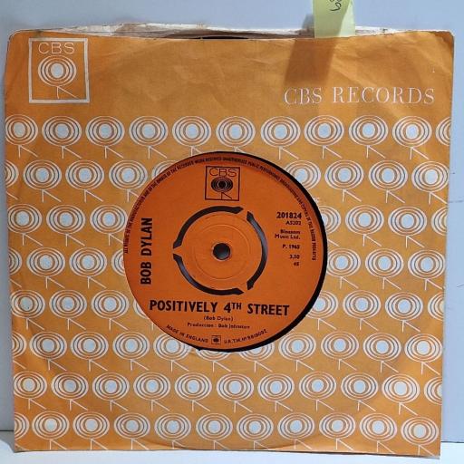 BOB DYLAN Positively 4th street / From a buick 6 7" single. 201824