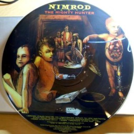 NIMROD The Mighty Hunter 12" picture disc LP. SCRATCH#16