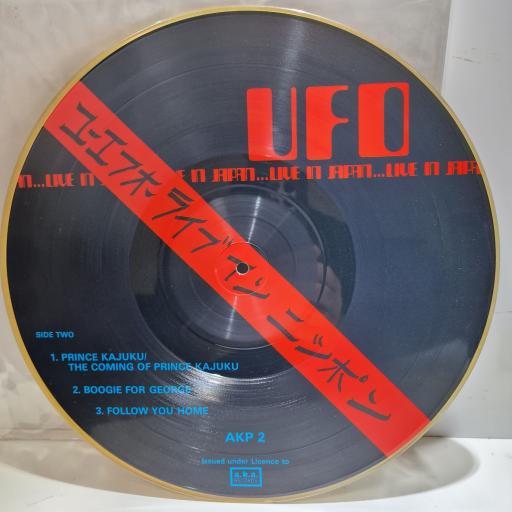 UFO Live In Japan 12" picture disc LP. AKP2