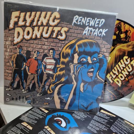 FLYING DONUTS Renewed attack 12" picture disc LP. GPS005