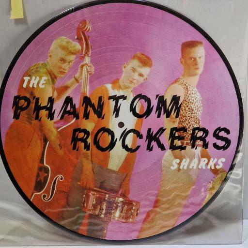 SHARKS Phantom Rockers 12" picture disc LP. CLLP64103