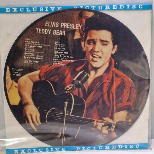 ELVIS PRESLEY Teddy bear 12" picture disc LP. AR30022
