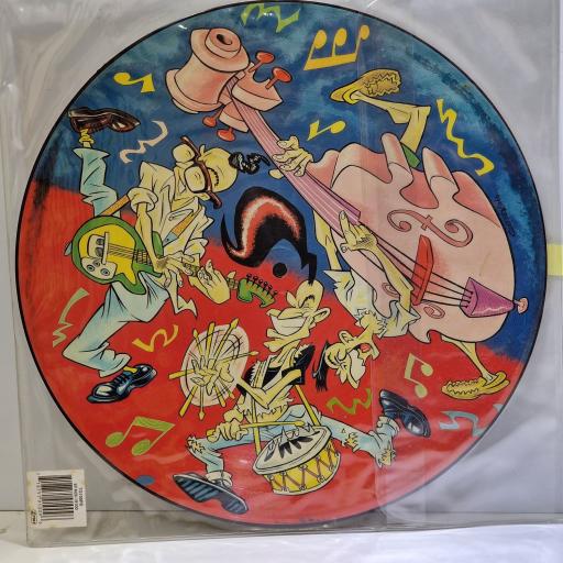 THE LONG TALL TEXANS Saturnalia ! 12" picture disc LP. RAZPD37