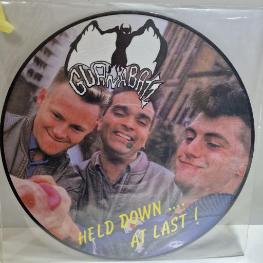 GUANA BATZ Held Down To Vinyl .... At Last! 12" picture disc LP. STEP1PSYCHOPD9