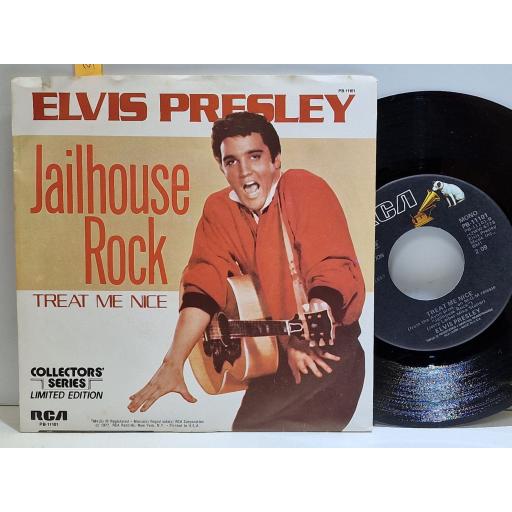 ELVIS PRESLEY Jailhouse rock 7" limited edition single. PB-11101
