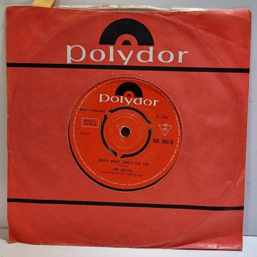 THE IKETTES (Never more) lonely for you 7" single. BM56516