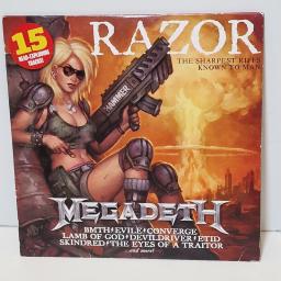 VARIOUS FT. MEGADETH, BRING ME THE HORIZON, MY PASSION, DEVILDRIVER, LAMB OF GOD Razor: The Sharpest Riffs Known To Man compact disc. MHR199CD1/13/09
