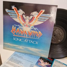 HAWKWIND Sonic attack 12" vinyl LP. RCALP6004