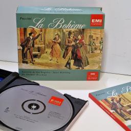 PUCCINI, VICTORIA DE LOS ANGELES, JUSSI BJORLING, SIR THOMAS BEECHAM La Bohme 2x compact disc. 5562362