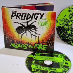 THE PRODIGY Worlds on fire LIMITED EDITION compact disc and DVD-VIDEO. 711297880496