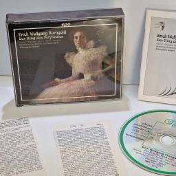 KORNGOLD, WOTTRICH, BILANDZIJA, SACHER, BLANCK, HENSCHEL, DEUTSCHES SYMPHONIE, ORCHESTER BERLIN, KLAUSPETER SEIBEL Der ring des polykrates compact disc. 999 402-2