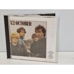U2 October compact disc. CID111