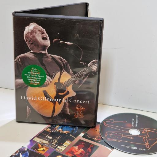 DAVID GILMOUR David Gilmour In Concert DVD-VIDEO. 724349295896
